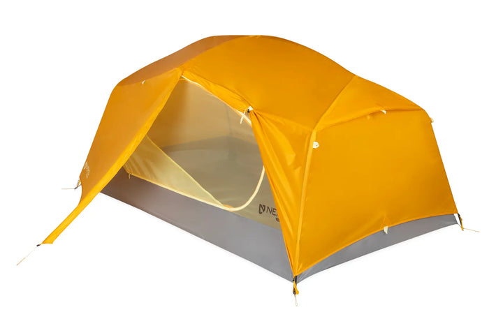 Nemo Aurora Backpacking Tent & Footprint 2-Person Mango/Fog