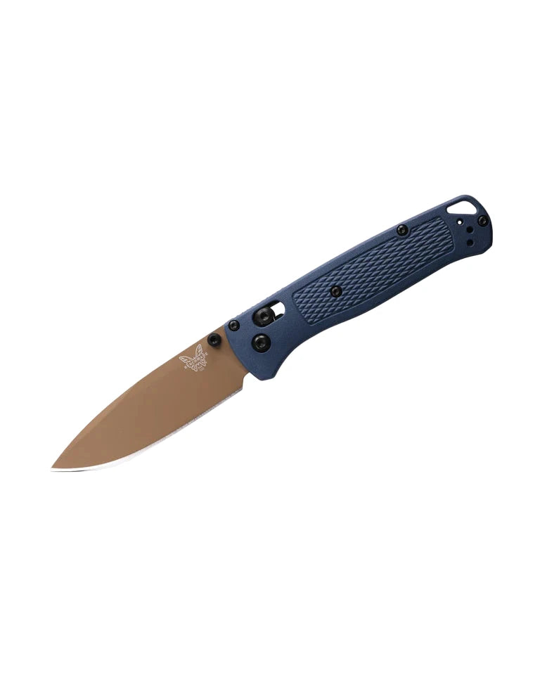 Benchmade Bugout Axis Drop Point Crater Blue Grivory Benchmade