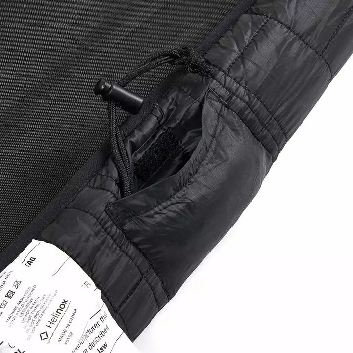 Helinox Dog Cot Warmer Quilted - Medium (Black/Iron) Helinox