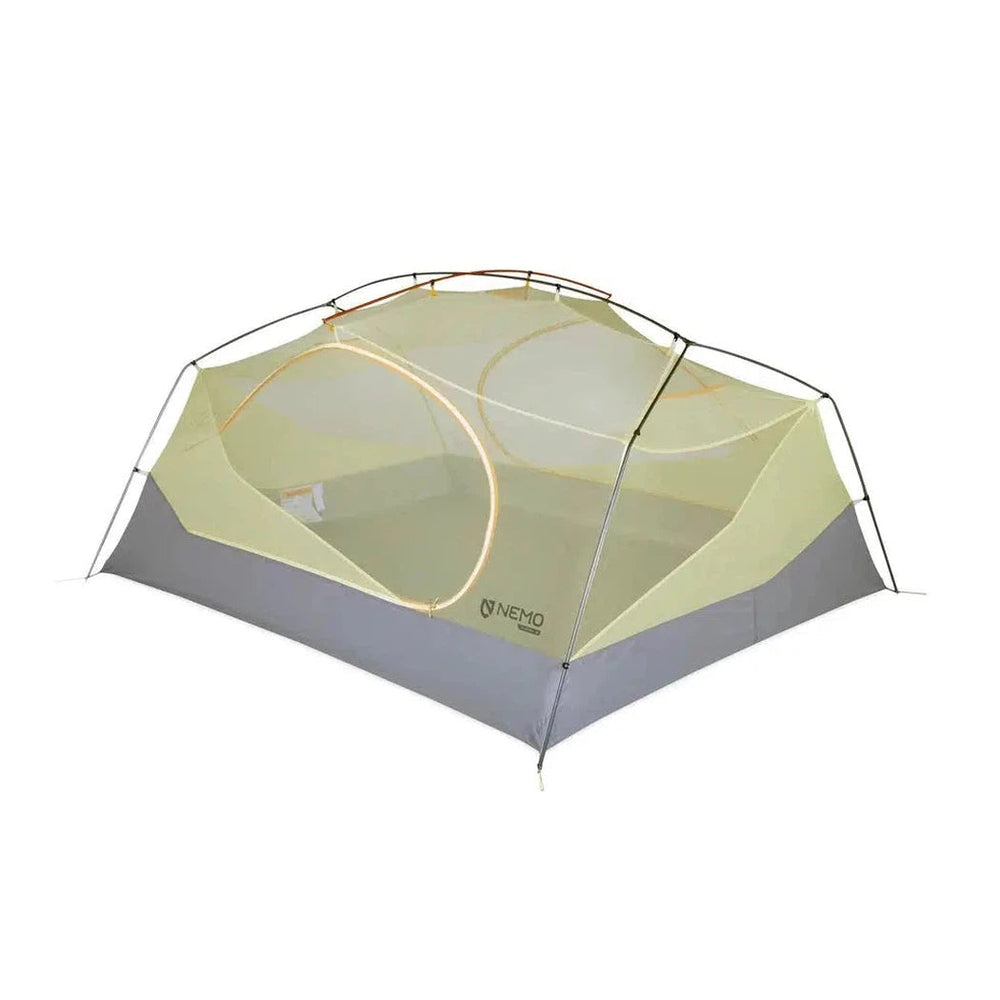 NEMO Equipment Aurora 3-Person Tent & Footprint V2 (Mango/Fog) Nemo Equipment