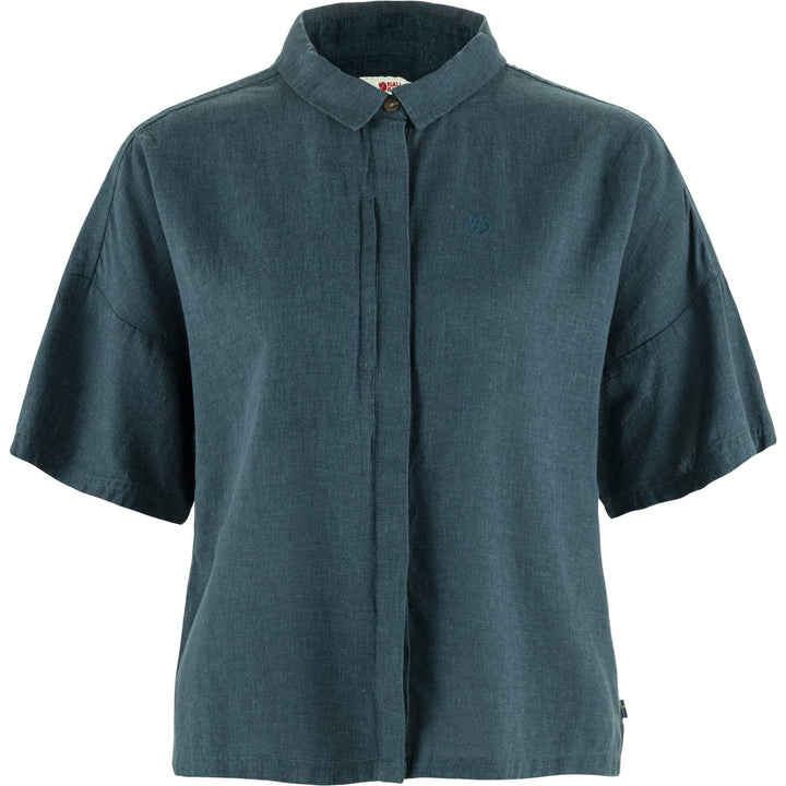Fjallraven Women's Ovik Hemp Camp Shirt Short Sleeve