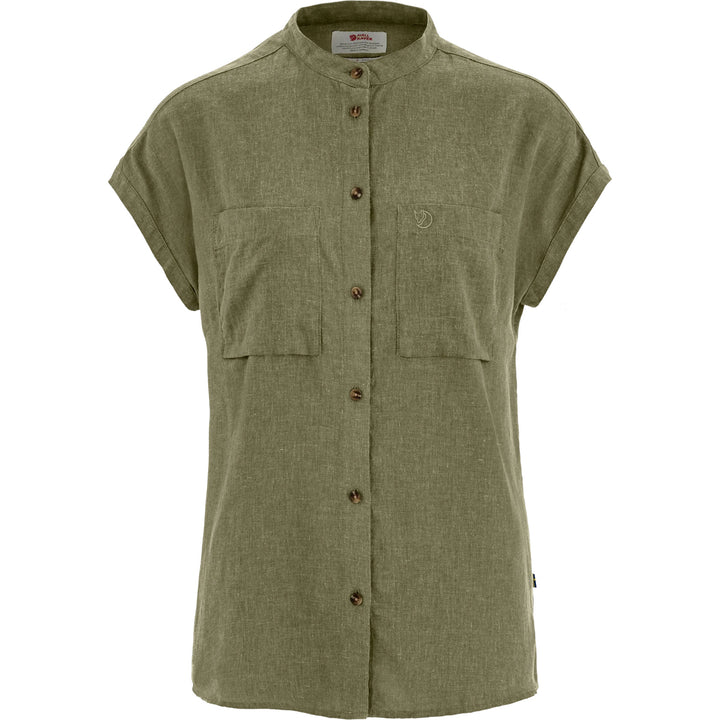Fjallraven Women's Ovik Hemp Shirt Short Sleeve Fjallraven