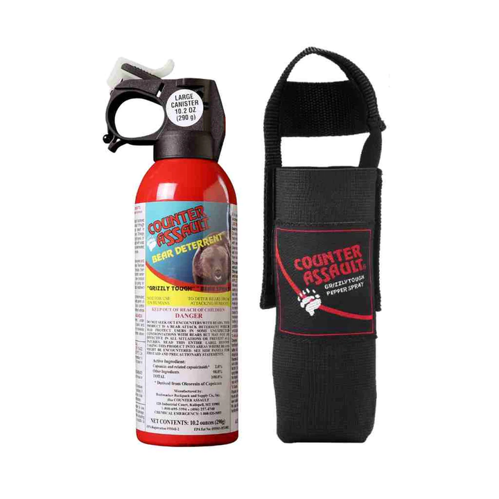 Counter Assault 10.2oz Bear Spray with Holster - Saratoga Outdoors