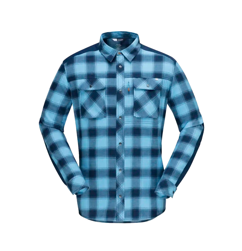 Norrona Men's Svalbard Flannel Shirt - Saratoga Outdoors