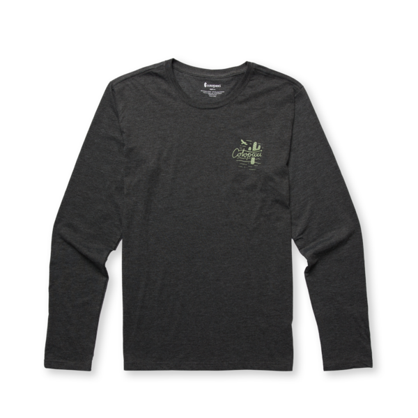 Cotopaxi Men's Hello Llama Long Sleeve Organic T-Shirt Cotopaxi