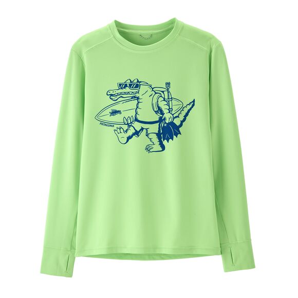 Patagonia Kids Longsleeve Capilene Silkweight UPF T-Shirt - Saratoga Outdoors