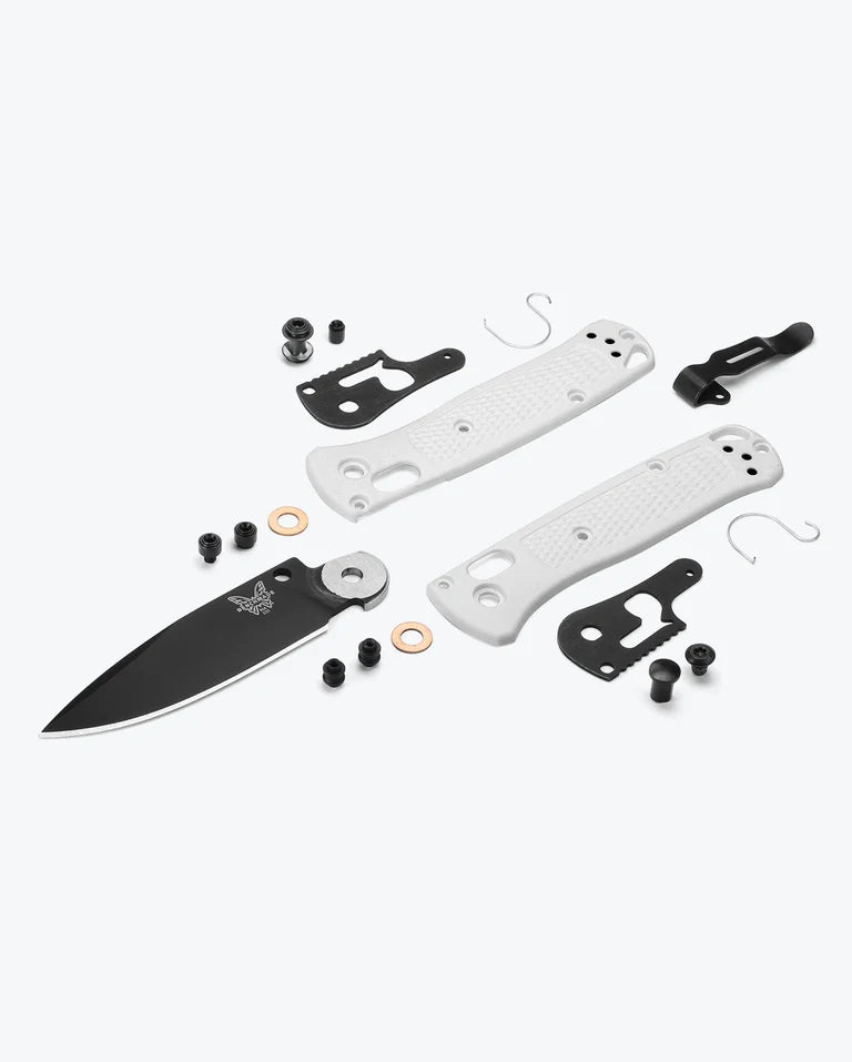 Benchmade Mini Bugout Axis Drop Point White Grivory Benchmade