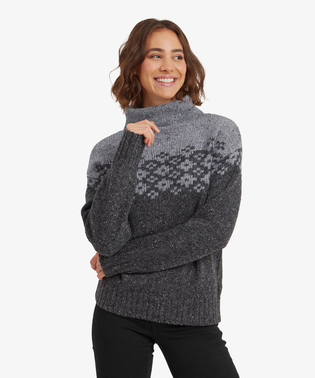 Sherpa Women's Mandari Mock Neck Sweater Sherpa Adventure Gear