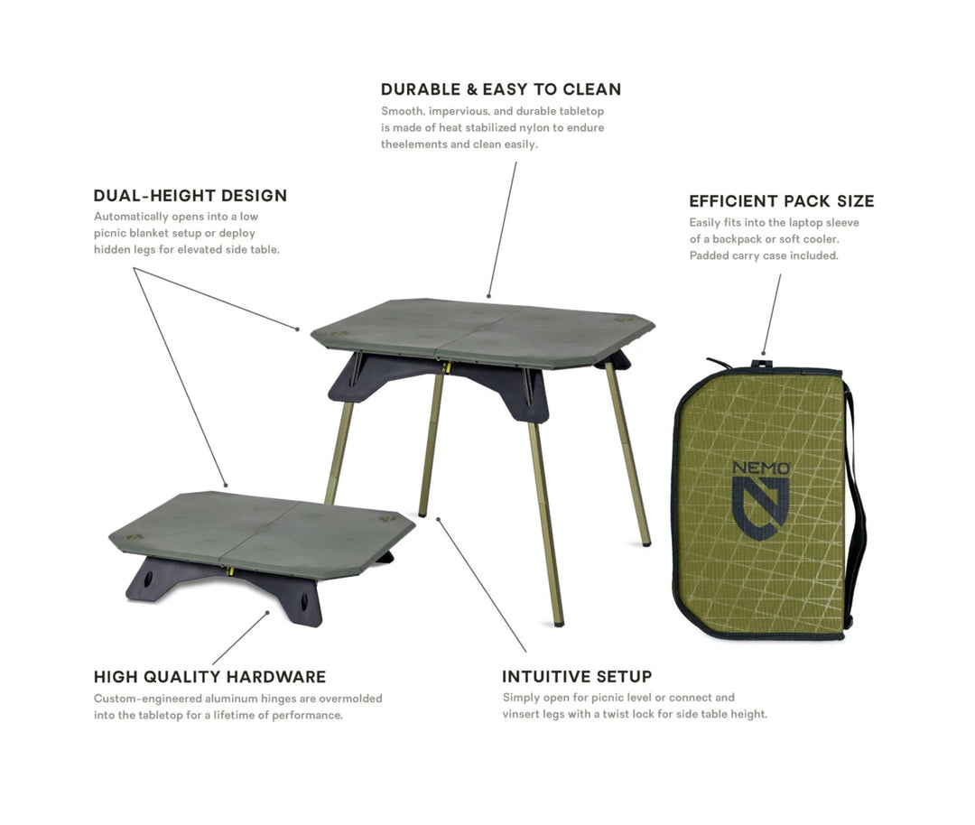 Nemo Moonlander Dual-Height Table