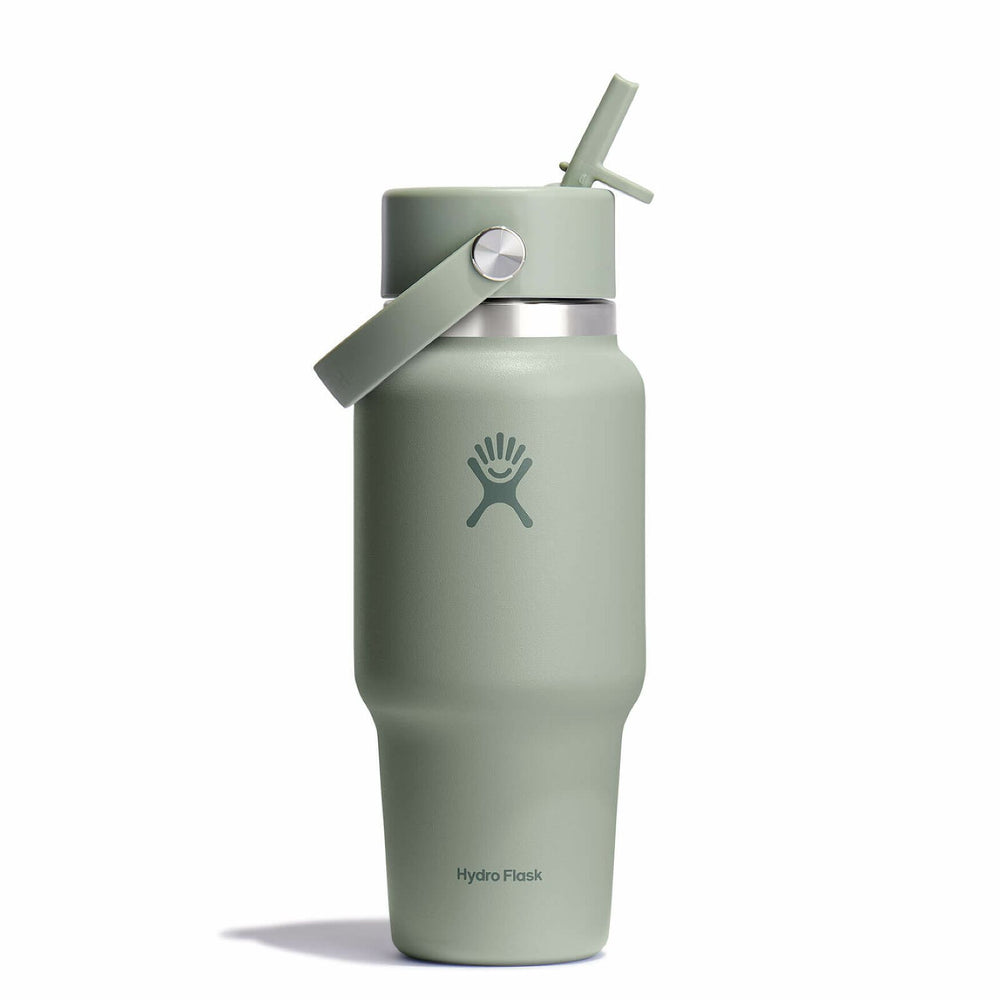 Hydro Flask 24 oz Wide Mouth Travel Bottle with Flex Straw Cap Hydro Flask