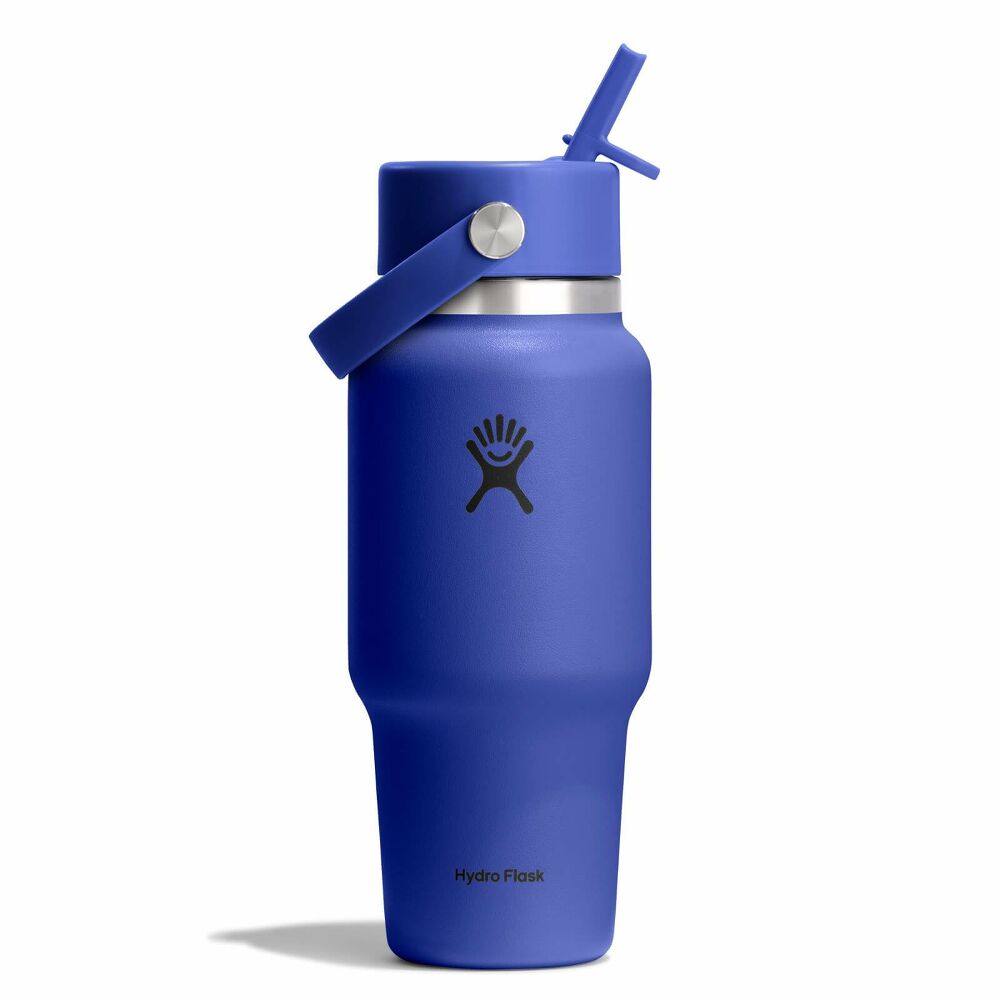 Hydro Flask 24 oz Wide Mouth Travel Bottle with Flex Straw Cap Hydro Flask