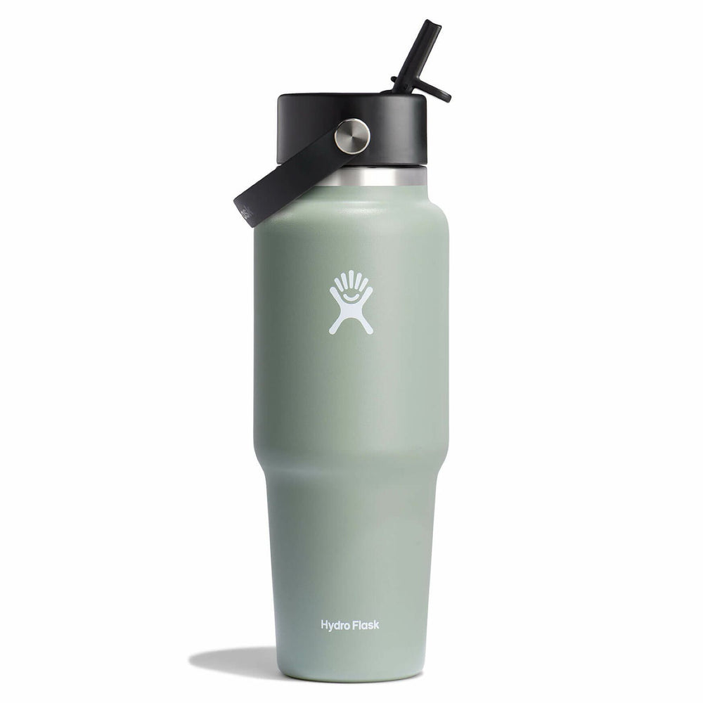 Hydro Flask 32 oz Wide Mouth Travel Bottle with Flex Straw Cap Hydro Flask