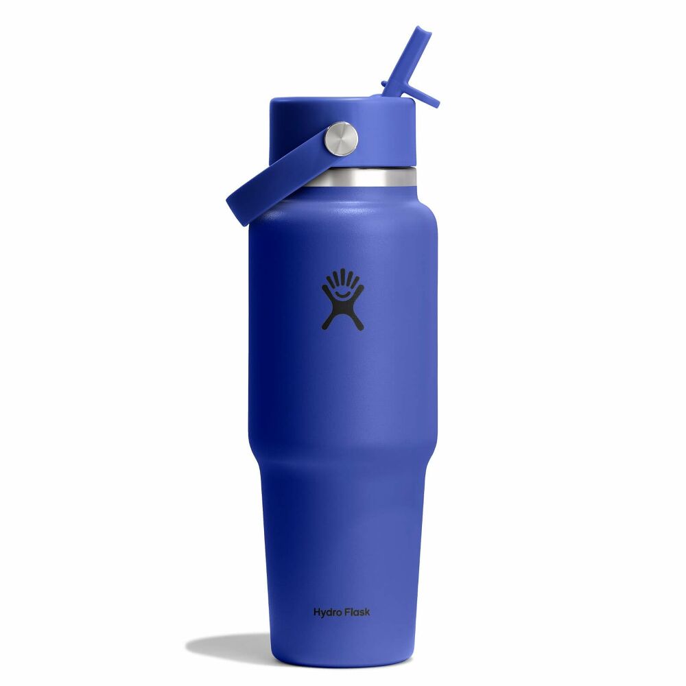 Hydro Flask 32 oz Wide Mouth Travel Bottle with Flex Straw Cap Hydro Flask