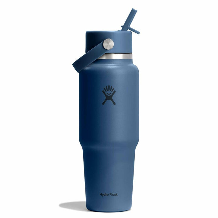 Hydro Flask 32 oz Wide Mouth Travel Bottle with Flex Straw Cap Hydro Flask