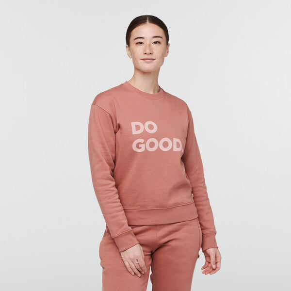 Cotopaxi Women's Do Good Organic Crew Sweatshirt - Saratoga Outdoors