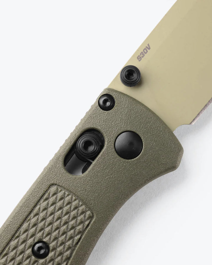 Benchmade Bugout Axis Drop Point Dark Olive Grivory Benchmade